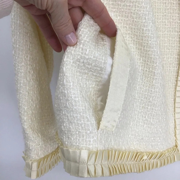 Pamela Dennis Private Client Group Women’s Elegant Blazer Jacket Creme Size 1X - Picture 7 of 9